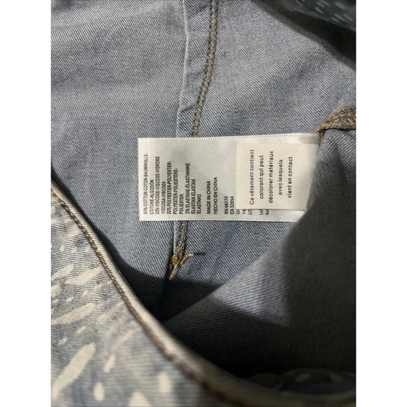 We the Free Just Float On Flare Jeans Paisley Boho Festival NWT Women's Size 30 - Picture 9 of 10